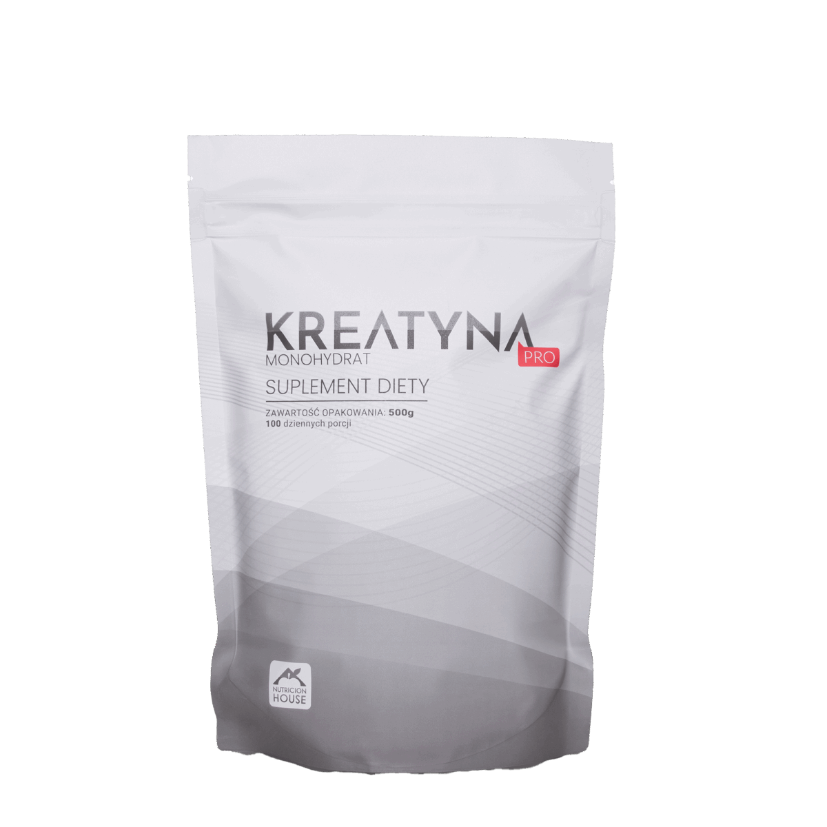 Kreatyna Pro Monohydrat 500G - Czysta, Super-Rozpuszczalna, aż 100 Porcji!