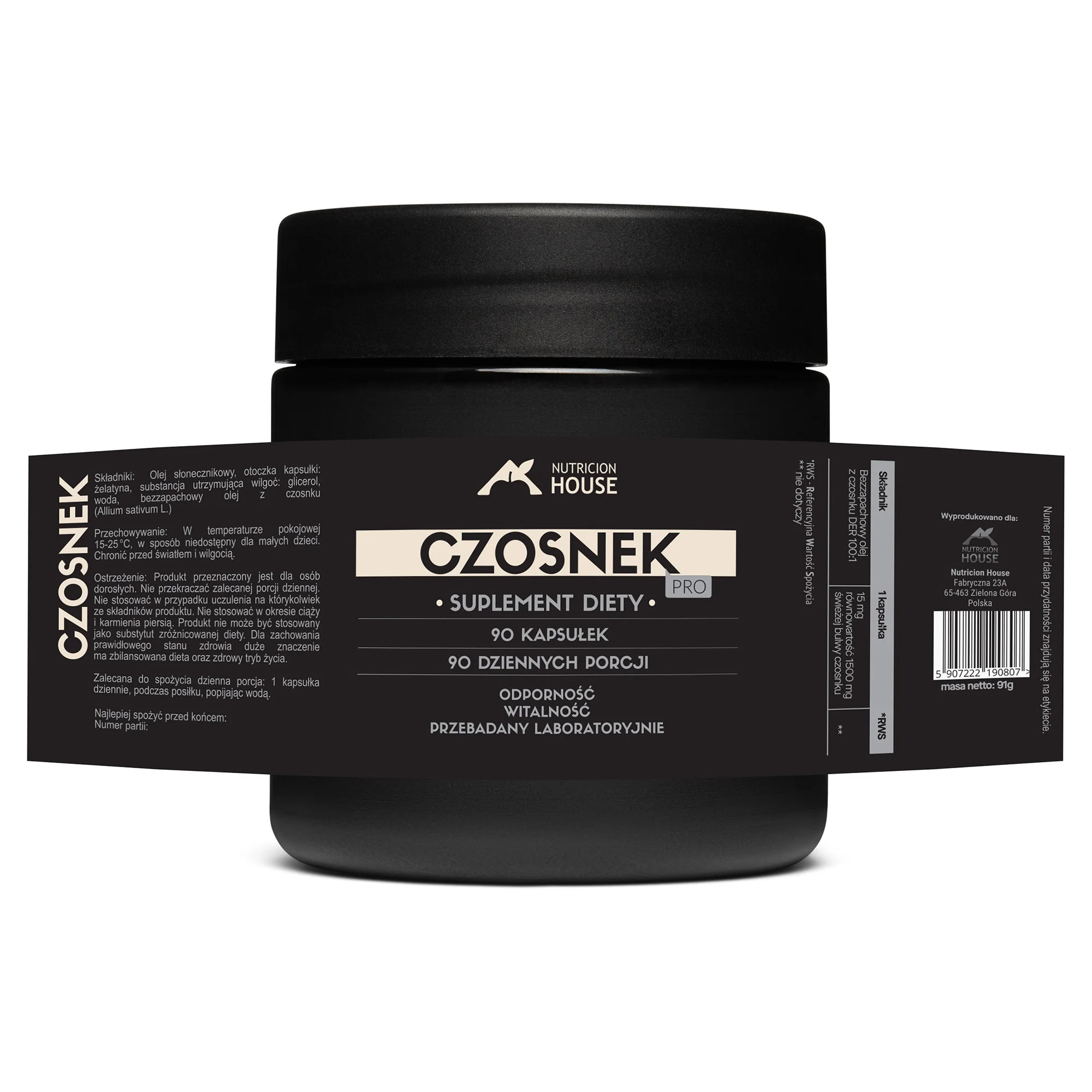 Czosnek Pro - 365 kapsułek - obrazek 2