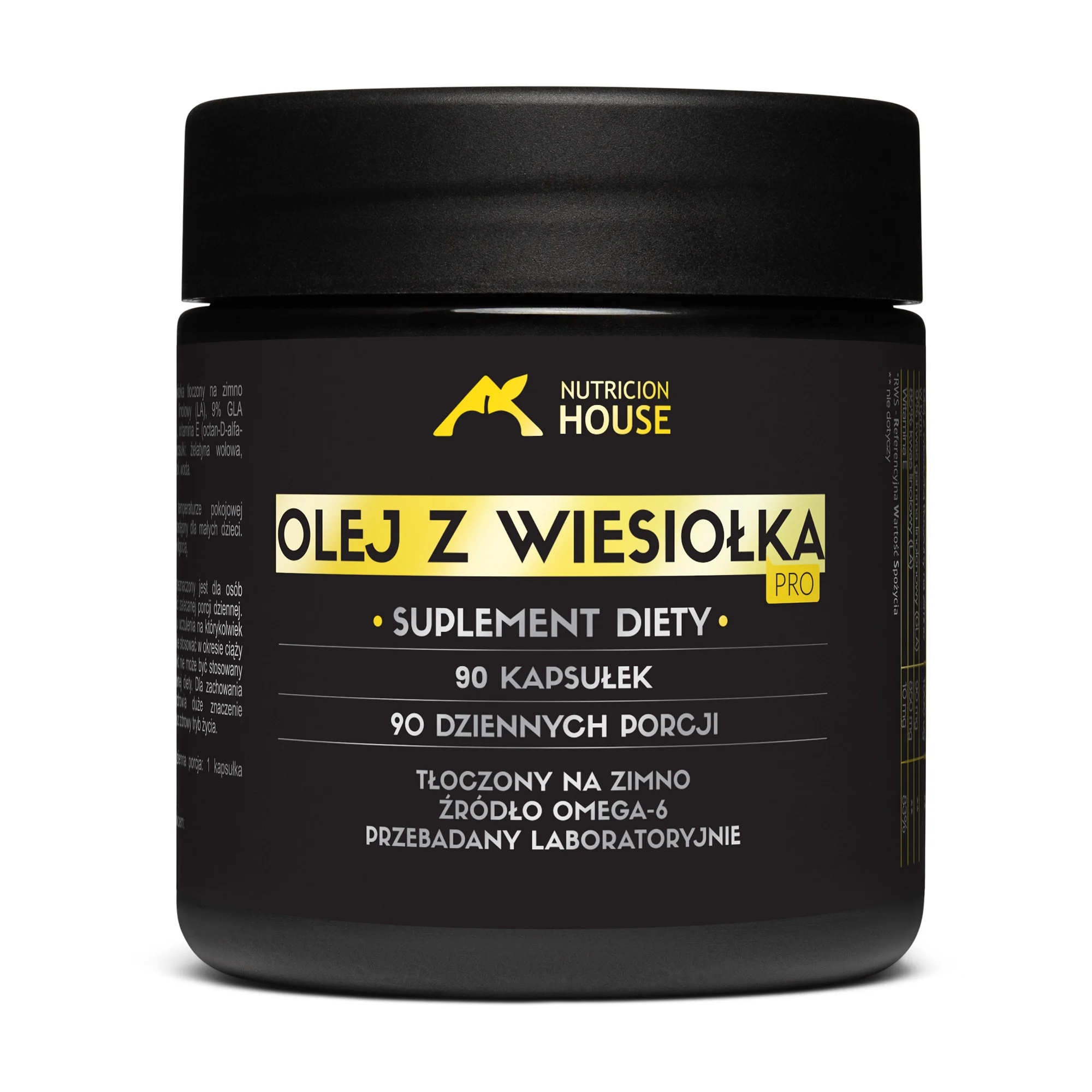 OLEJ Z WIESIOŁKA Pro – 90 kapsułek